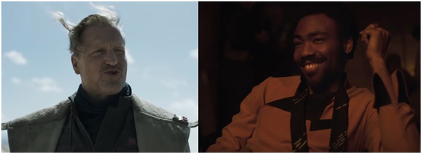 5 - Woody Harrelson and Donald Glover Star Wars Solo trailer