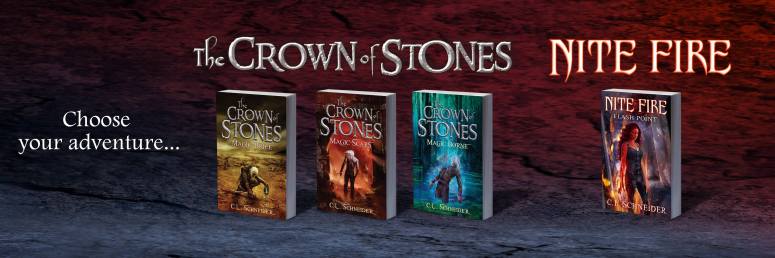 Epic and urban fantasy novels by C.L. Schneider