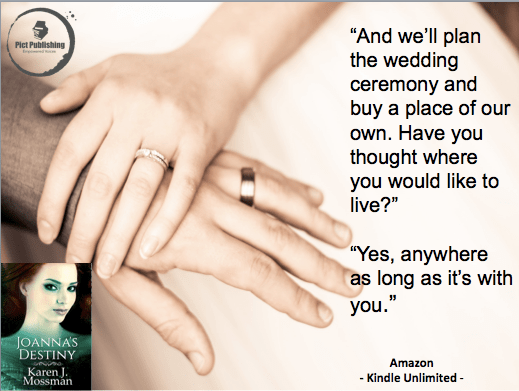 Joanna's Destiny by Karen J Mossman